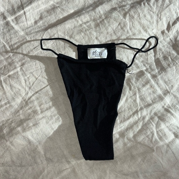 OH POLLY MICRO BIKINI BOTTOMS 🖤 - Picture 1 of 3